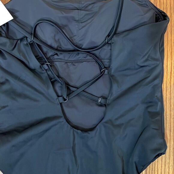 Andie The Cabarete One Piece Swimsuit Black size L NWT - Picture 6 of 9